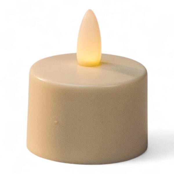 Home 6 Genopladeligt LED fyrfadslys varm hvid IP68 – DORSETTO